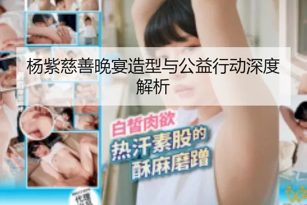 杨紫慈善晚宴造型与公益行动深度解析